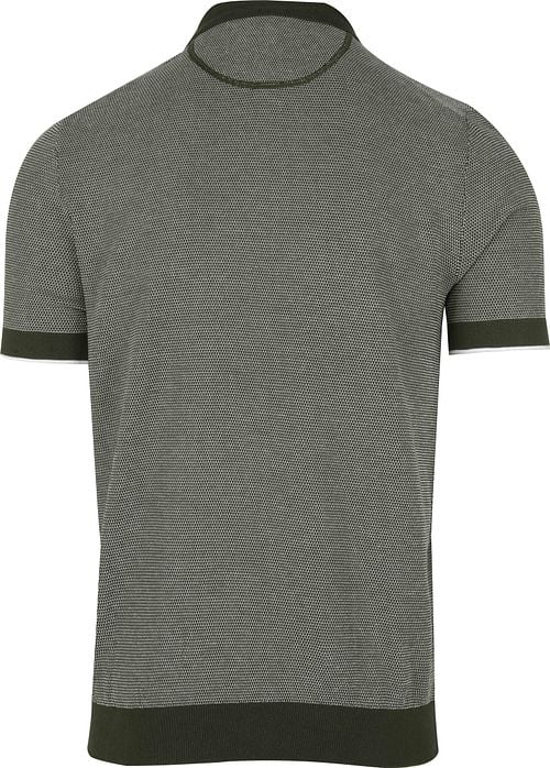 Suitable Polo Dark Green Product / Achterkant