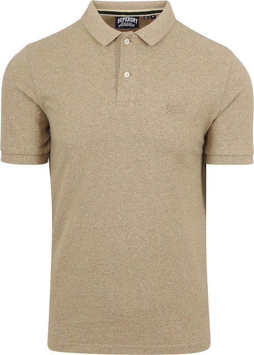 Superdry Classic Polo Shirt Melange Beige Product