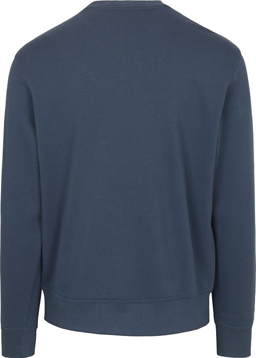 BOSS Pull Smallcrew Blue