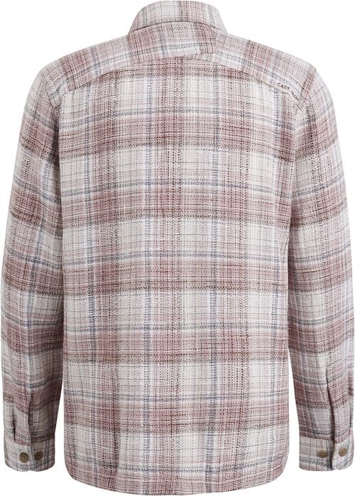 Cast Iron Overshirt Karos Rosa Product / Achterkant