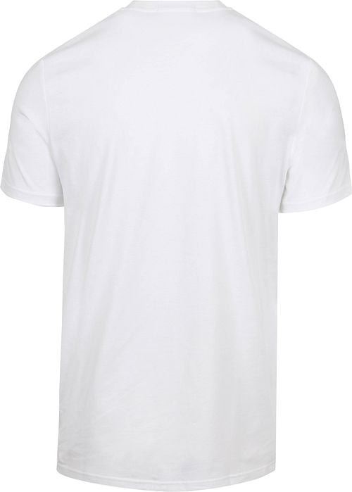 Fred Perry T-Shirt M4580 Wit Product / Achterkant