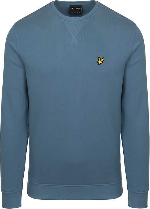 Lyle & Scott Sweat Crewneck Bleu Ocean