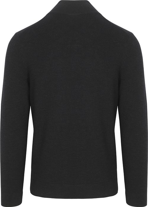 Profuomo Pullover Half Zip Structure Marine