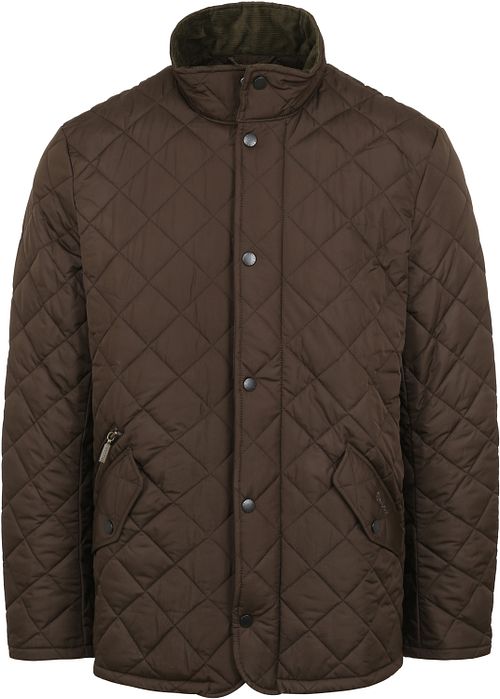 Quilted Jacket Barbour Chelsea Olive Green Product