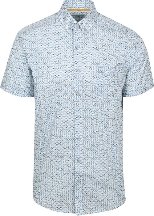 State Of Art Short Sleeve Shirt Print Light Blue Product