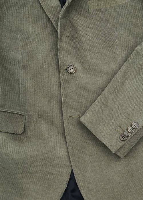 Suitable Corduroy Suit Green Product / Detail