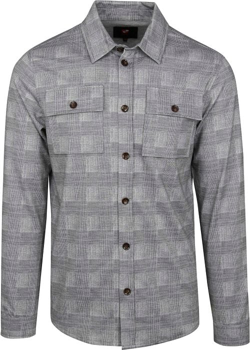 Suitable Liv Overshirt Checkered Gray Product