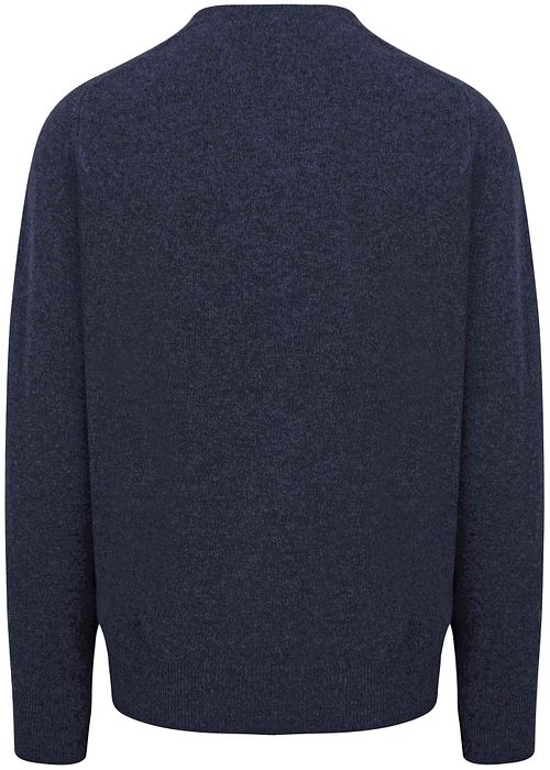 William Lockie Col-V Agneline Indigo Melange Product / Achterkant