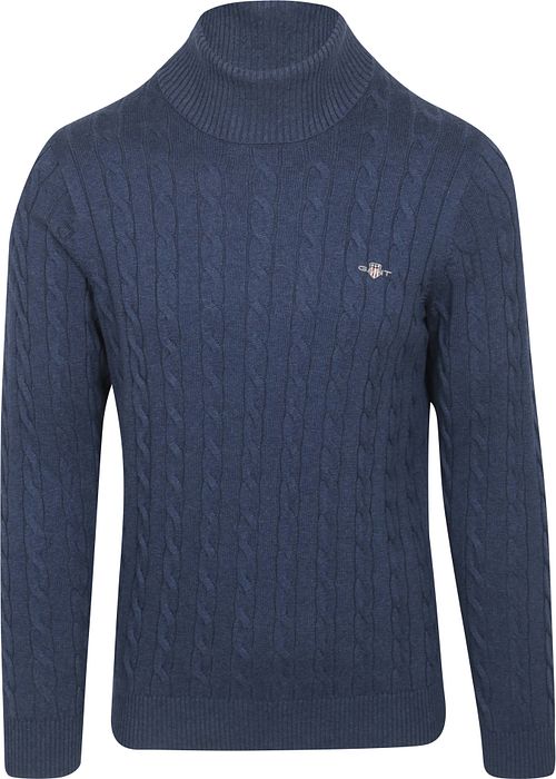 Gant Rollkragenpullover Cable Navy Product