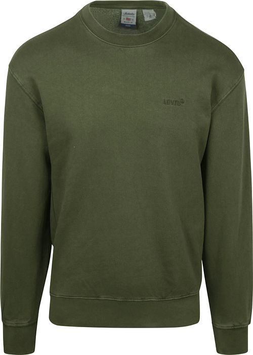 Levi's Sweater Authentic Logo Olivgrün Product