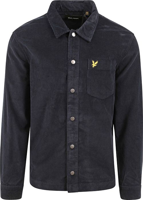 Lyle und Scott Overshirt Corduroy Navy Product