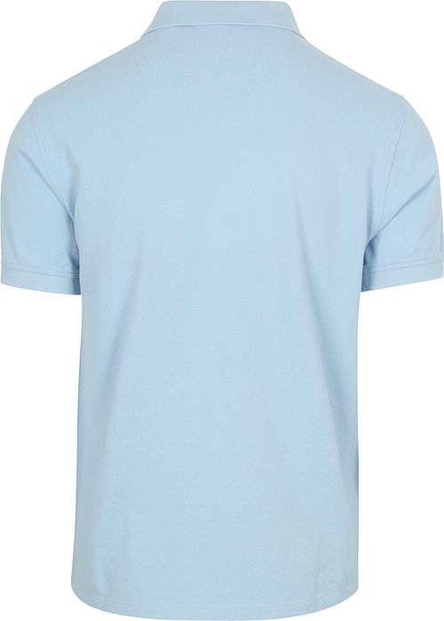 McGregor Piqué Polo Shirt Light Blue Product / Achterkant