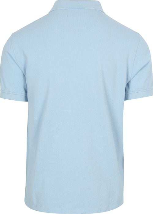McGregor Polo Piqué Bleu Clair Product / Achterkant
