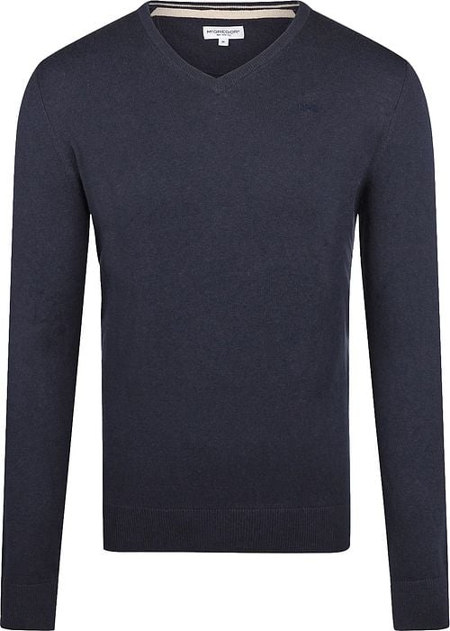 McGregor Pullover Merino Wool V-Neck Navy Product