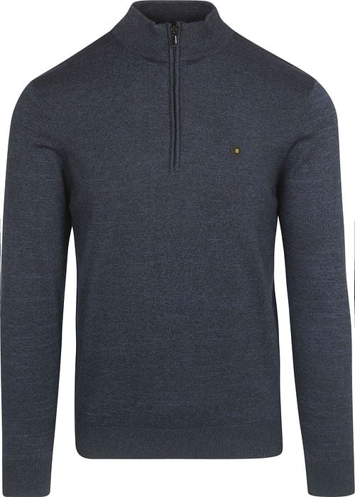 No Excess Half Zip Trui Navy Product