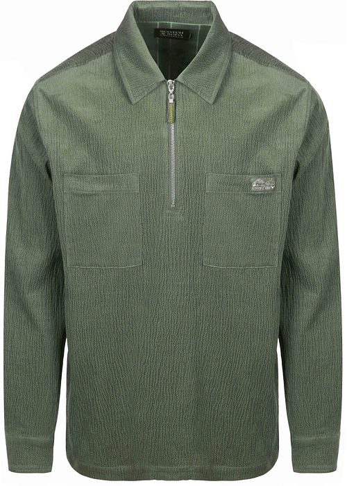 Scotch and Soda Corduroy Shirt Vert Product