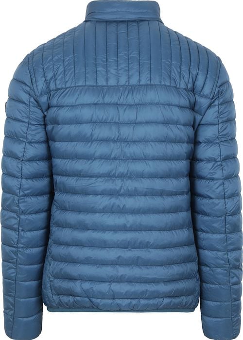 Suitable Copenhagen Jas Mid Blauw Product / Achterkant