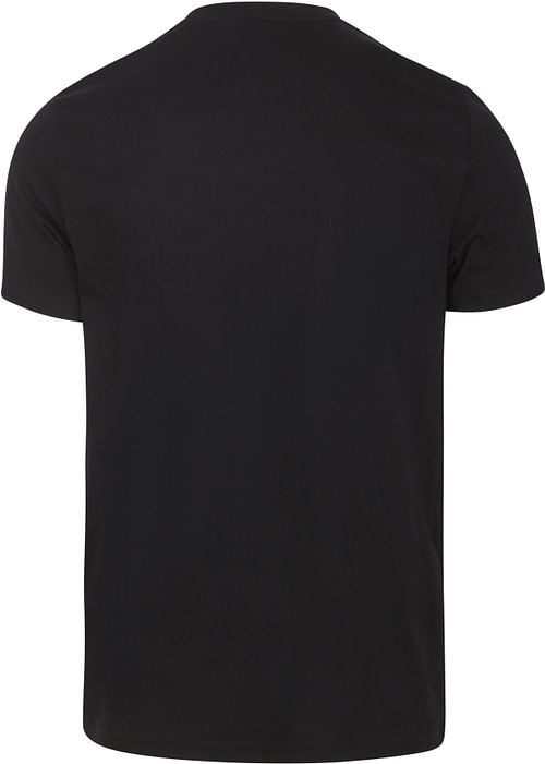 Fred Perry T-Shirt M4580 Zwart Product / Achterkant