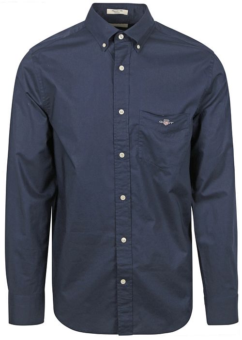 Gant Casual Hemd Poplin Navy Product