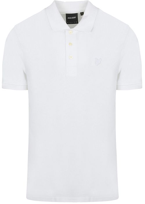 Lyle and Scott Tonal Eagle Polo Wit Product