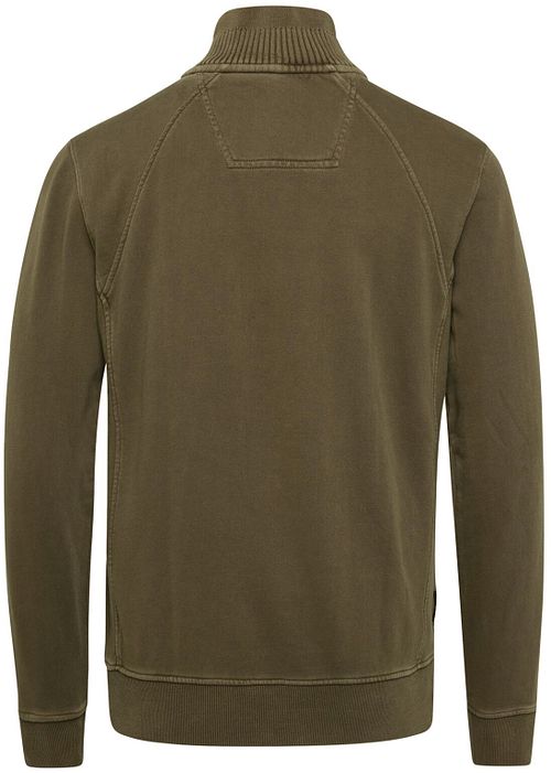 PME Legend Terry Sweater Dark Green Product / Achterkant