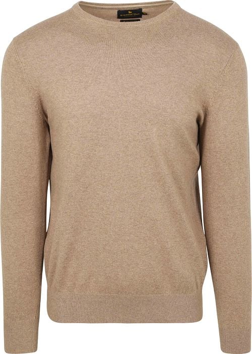 Steppin' Out Pullover Cotton Cashmere Camel Product