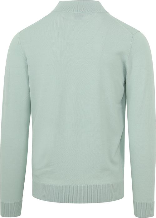 Suitable Half Zip Pullover Mint green Product / Achterkant