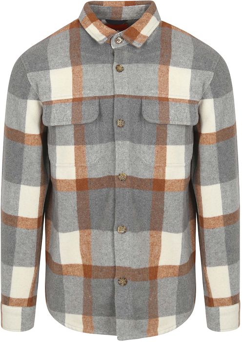 Suitable Overshirt August Wool Blend Grau Product