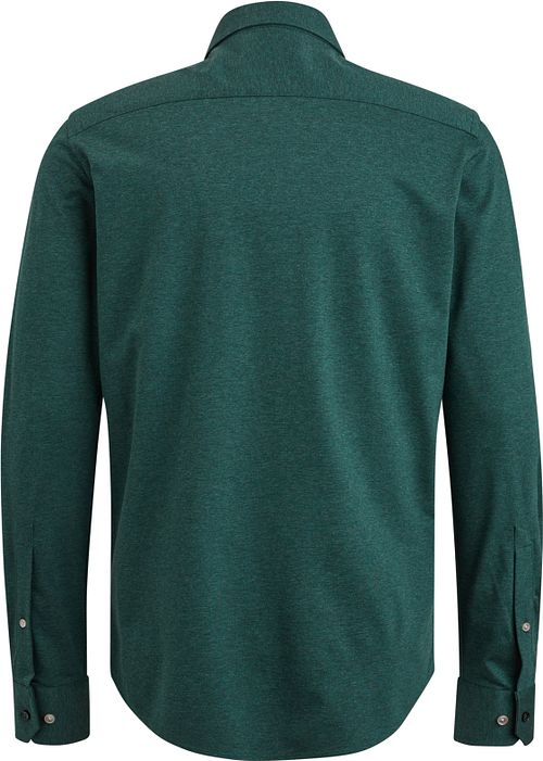Vanguard Shirt Dark Green Melange Product / Achterkant