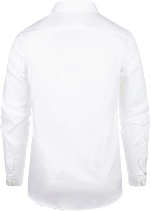 Steppin' Out Hemd Twill Weiß Product / Achterkant