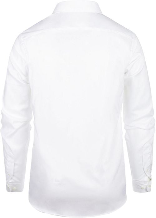 Steppin' Out Hemd Twill Wit Product / Achterkant
