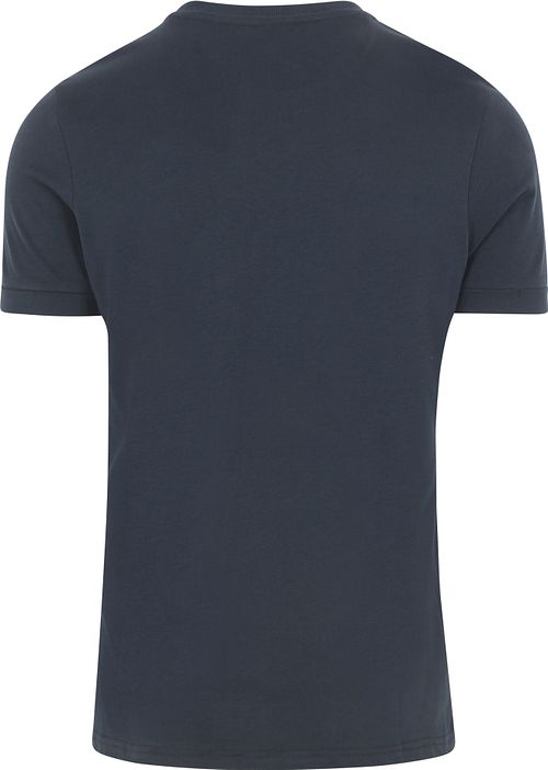 No Excess Luxurious Soft T-Shirt Marine Product / Achterkant
