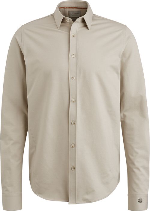 Cast Iron Shirt Twill Jersey Greige Product