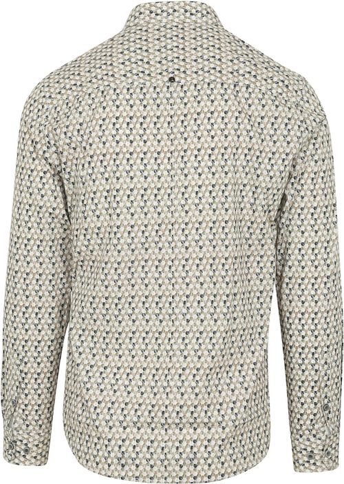 No Excess Shirt Patterned Green Product / Achterkant