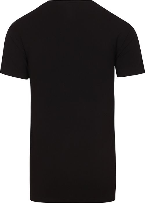 Alan Red T-Shirt Bambou Noir Product / Achterkant