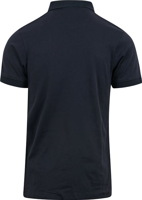 Suitable Liquid Polo Shirt Navy Product / Achterkant