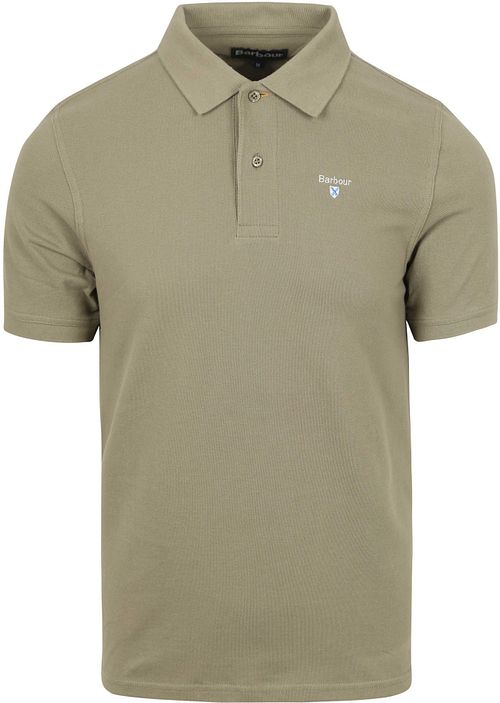 Barbour Polo Piqué Vert Dusty Product