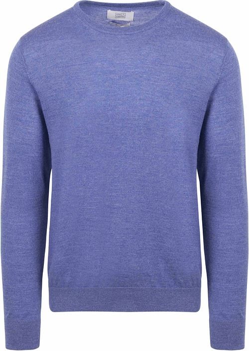 King Essentials The John Pullover Merino Mid Blauw Product
