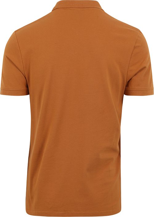 Lyle and Scott Polo Plain Orange Product / Achterkant