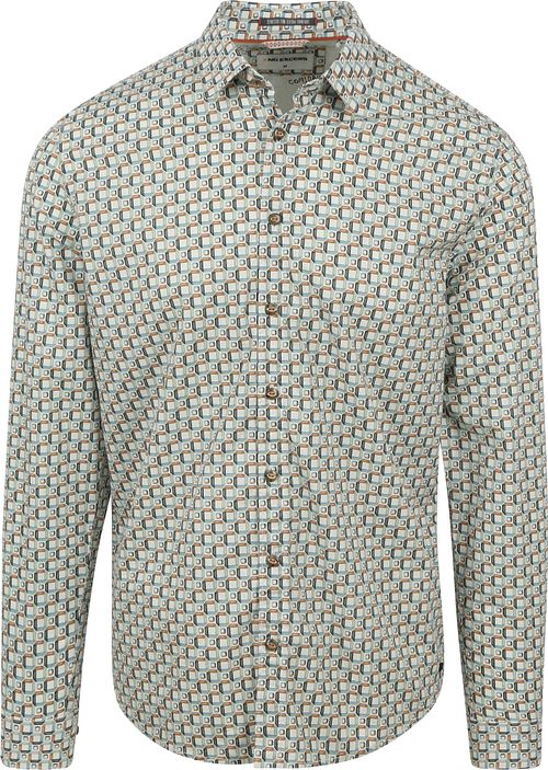 No Excess Shirt Grün Mehrfarbiger Druck Product