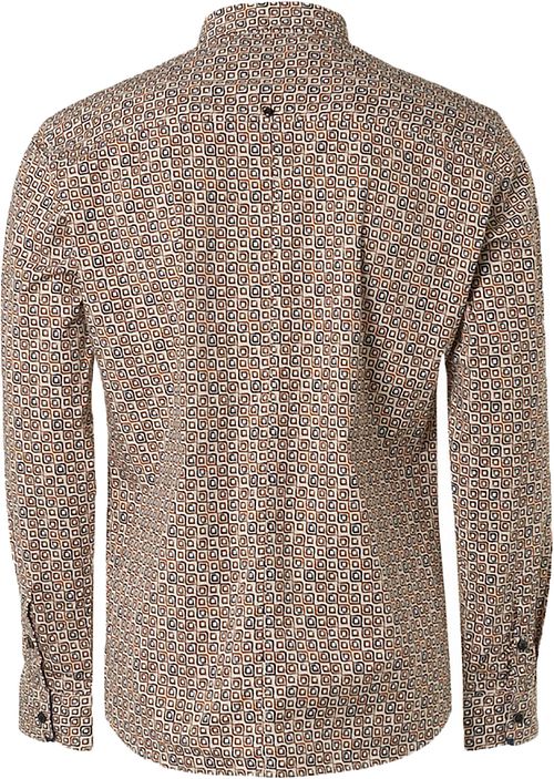 No Excess Shirt Print Caramel Product / Achterkant