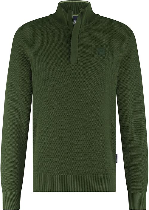 State Of Art Half Zip Pullover Structure Dark Green Product