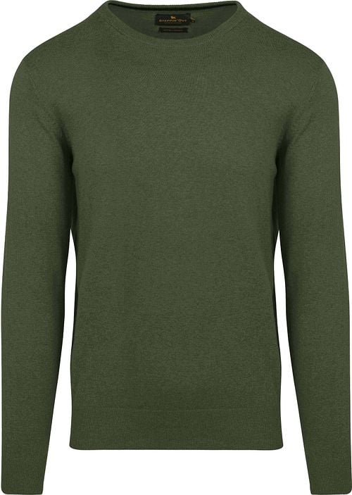 Steppin' Out Pullover Cotton Cashmere Olive Green Product
