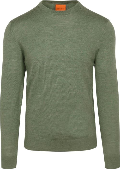 Suitable Merino Pullover Mid Grün Product