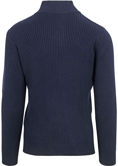 Suitable Mou Half Zip Pullover Navy Product / Achterkant