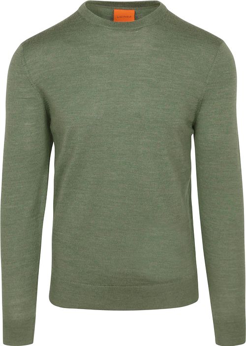 Suitable Pull Laine Mérino Vert Mid Product