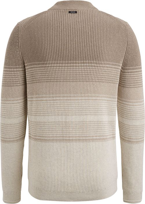 Vanguard Knitted Pullover Stripe Beige Product / Achterkant