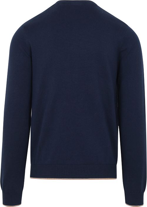 Blue Industry Textured Sweater Dark Blue Product / Achterkant