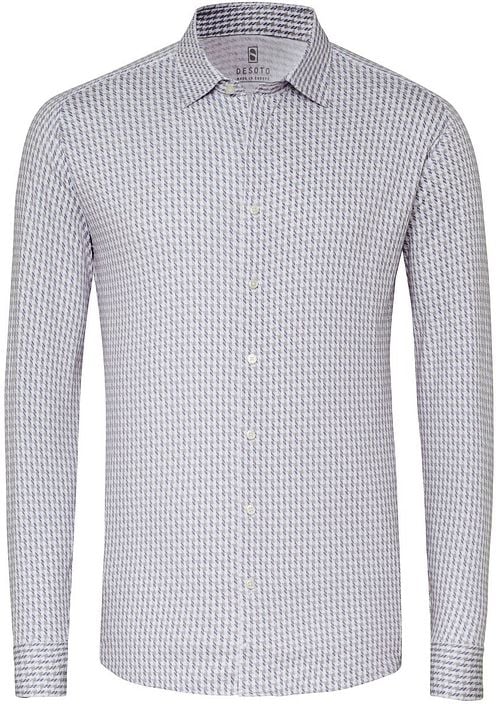 Desoto Shirt Timeless Elegance Print Greige Product