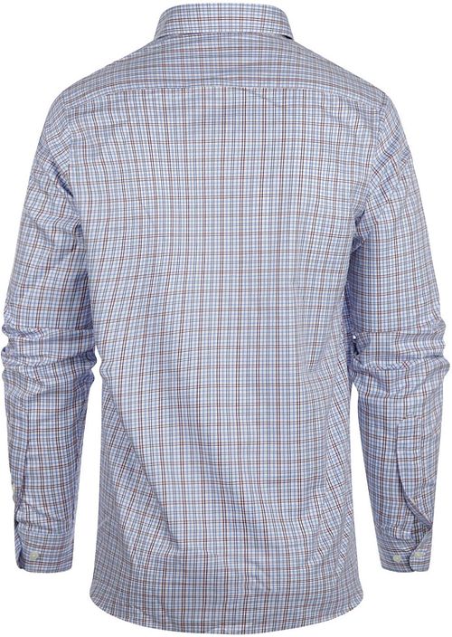 Steppin' Out Hemd Karos Blau Rot Product / Achterkant